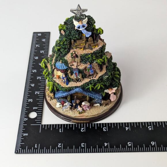 Thomas Kinkade 5.5" NATIVITY ORNAMENT Glory Newborn King Lighted Christmas Decor - Picture 13 of 16